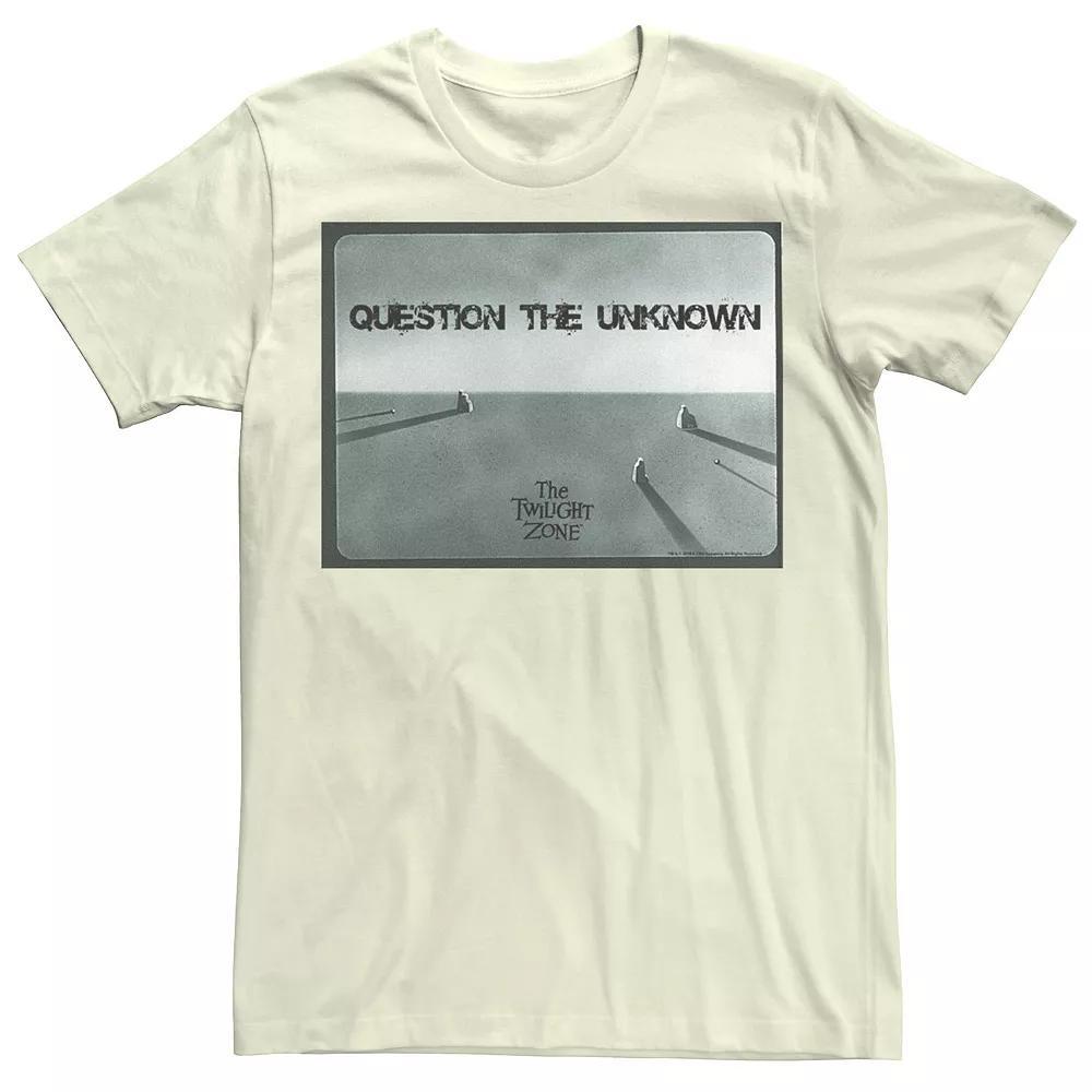 Men's Twilight Zone Question The Unknown Tee, Size: Large, Athletic Grey Product Image