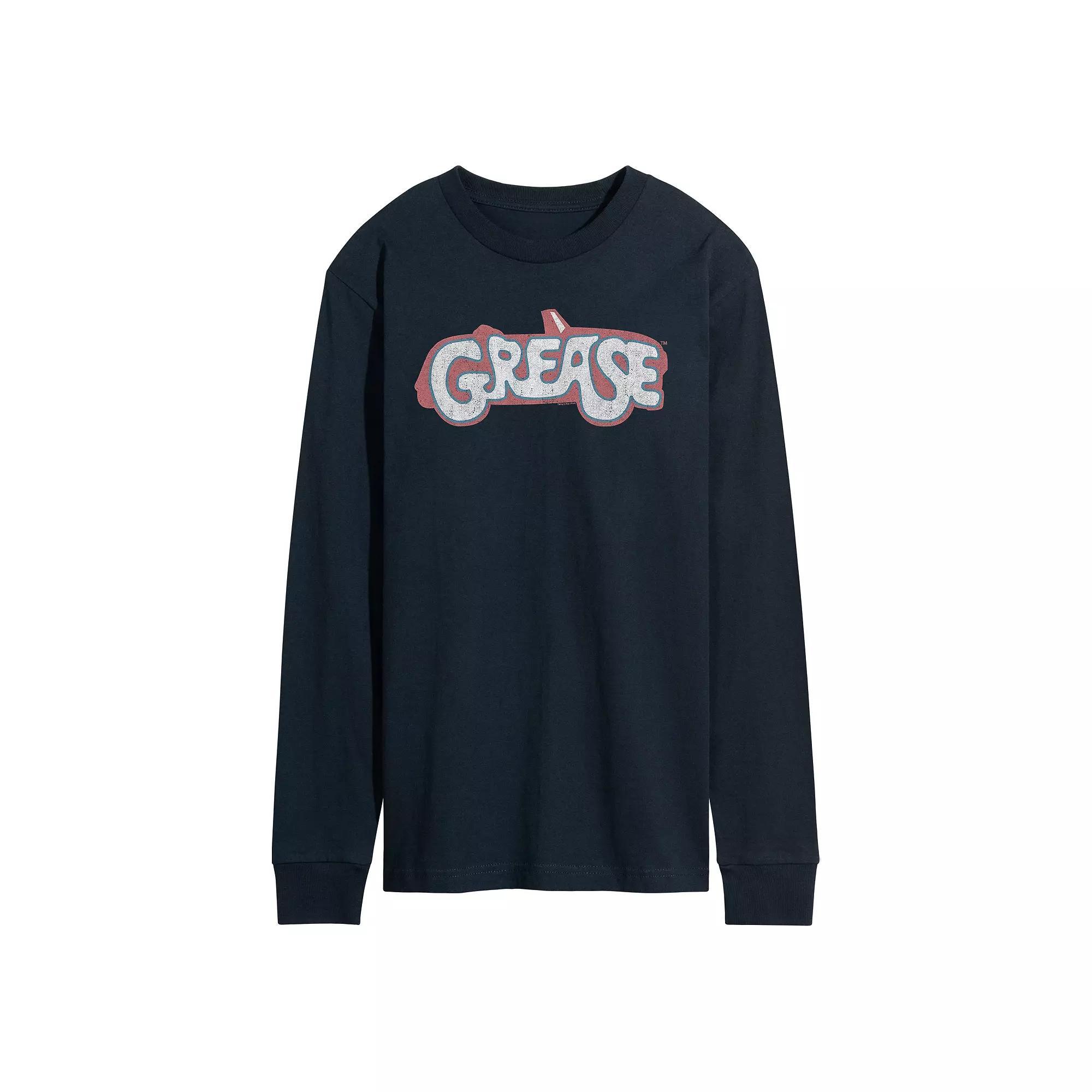 Mens Barbie Theatrical Grid Long Sleeve Graphic Tee Product Image