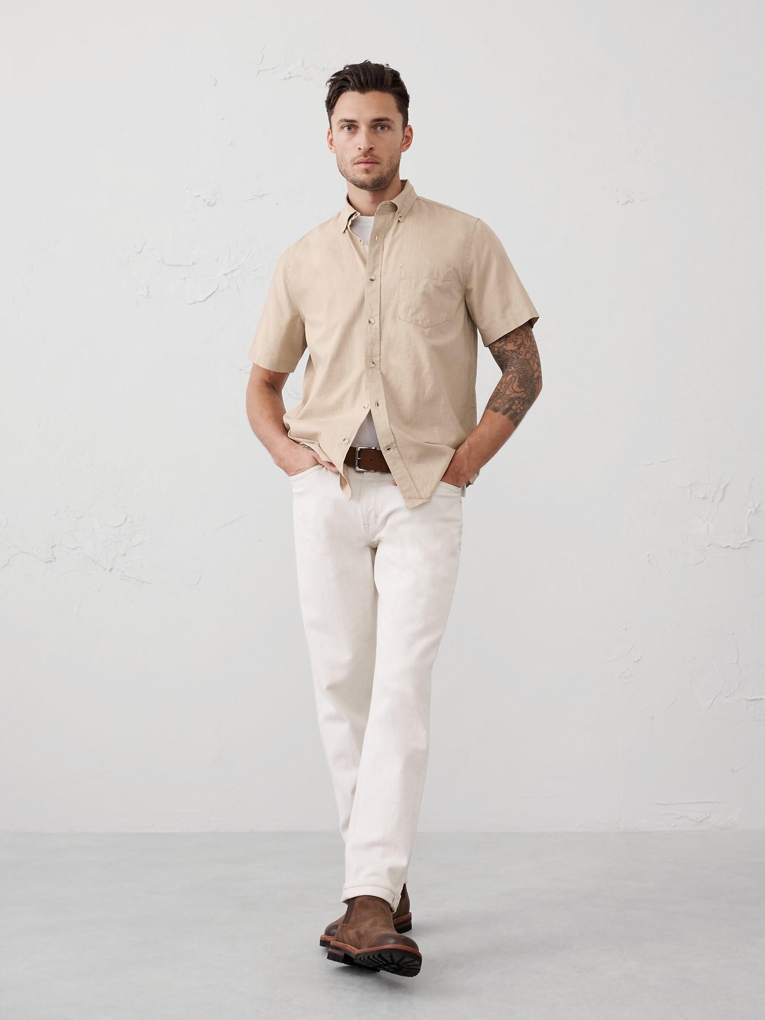 Slim Softwash Cotton Shirt Product Image