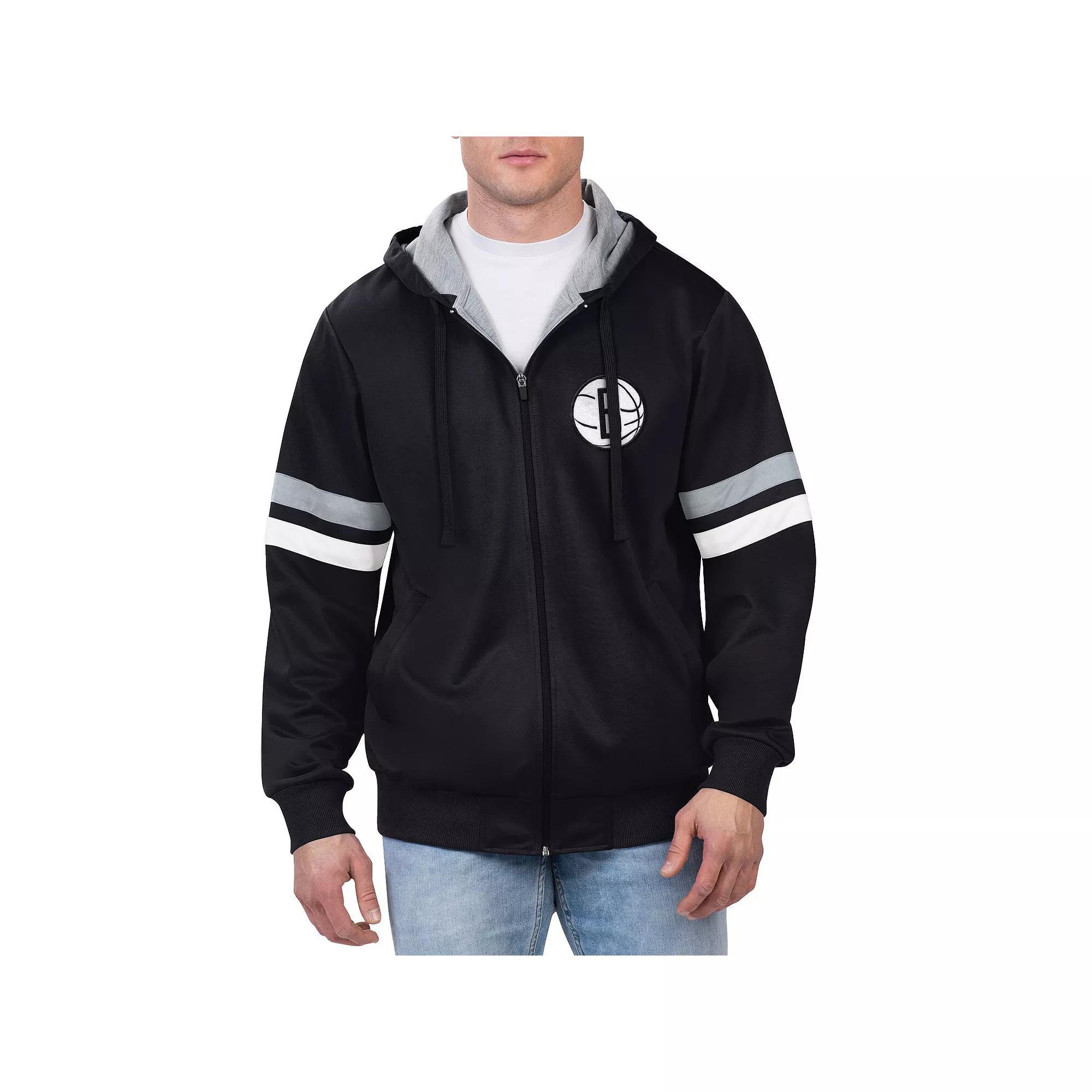 Men's G-III Sports by Carl Banks Purple Charlotte Hornets Contender Full-Zip Hoodie Jacket, Size: Medium, Chr Purple Product Image