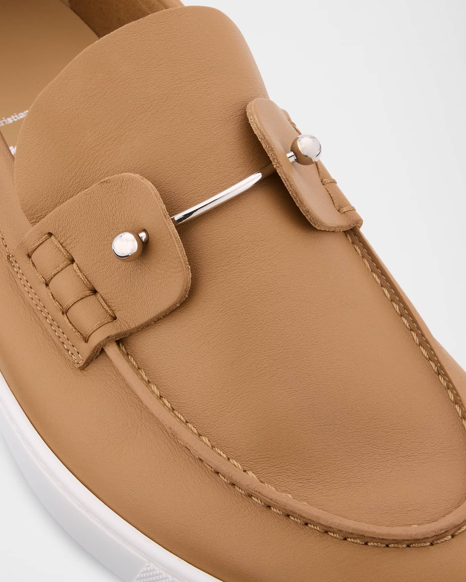 Men's Chambeliboat Leather Loafers Product Image