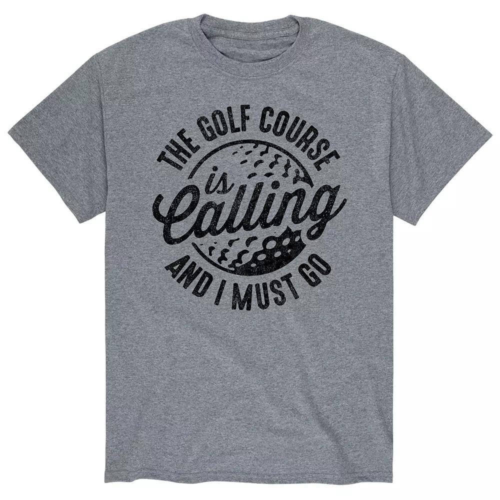 Mens The Golf Course Is Calling Tee Product Image