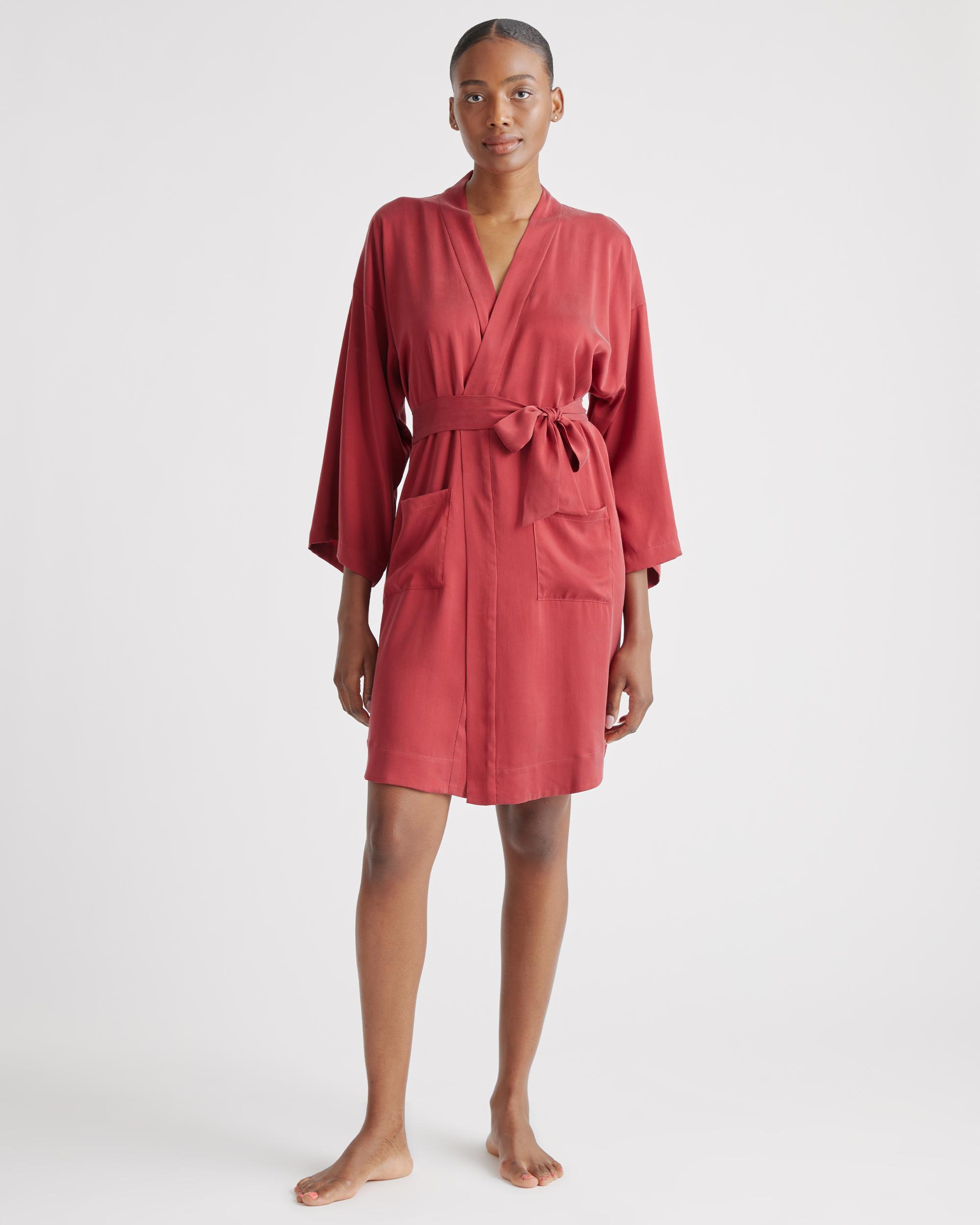Quince | Women's Robe Size XL, Mulberry Silk Product Image