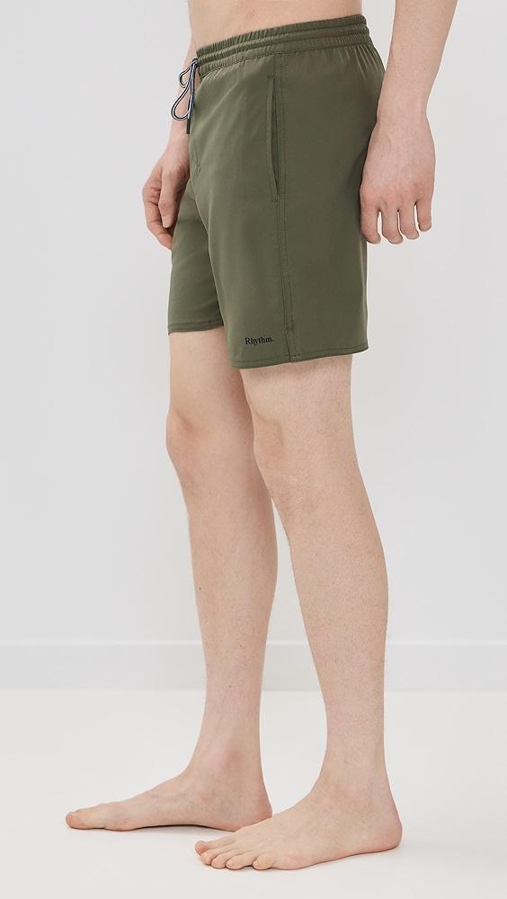 Rhythm Classic Beach Swim Shorts 7" | Shopbop Product Image