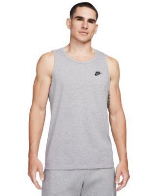 Men's Nike Club Tank Top, Size: XL, White Product Image