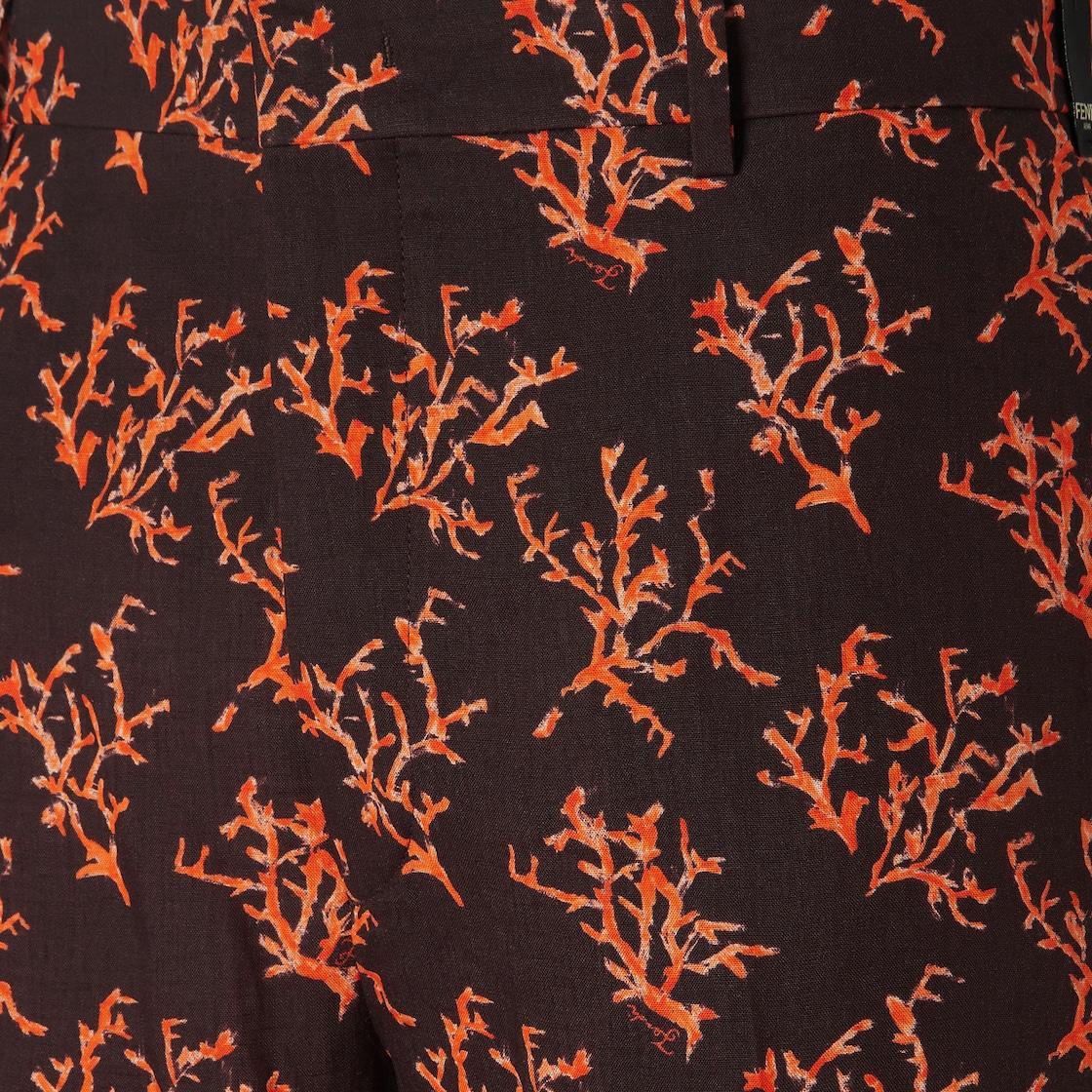 BermudasBrown linen shorts Product Image