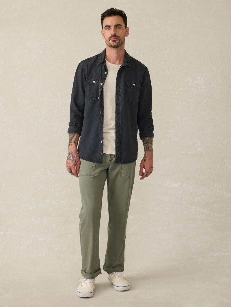 Tried & True Chambray Workshirt - Durango Black Product Image