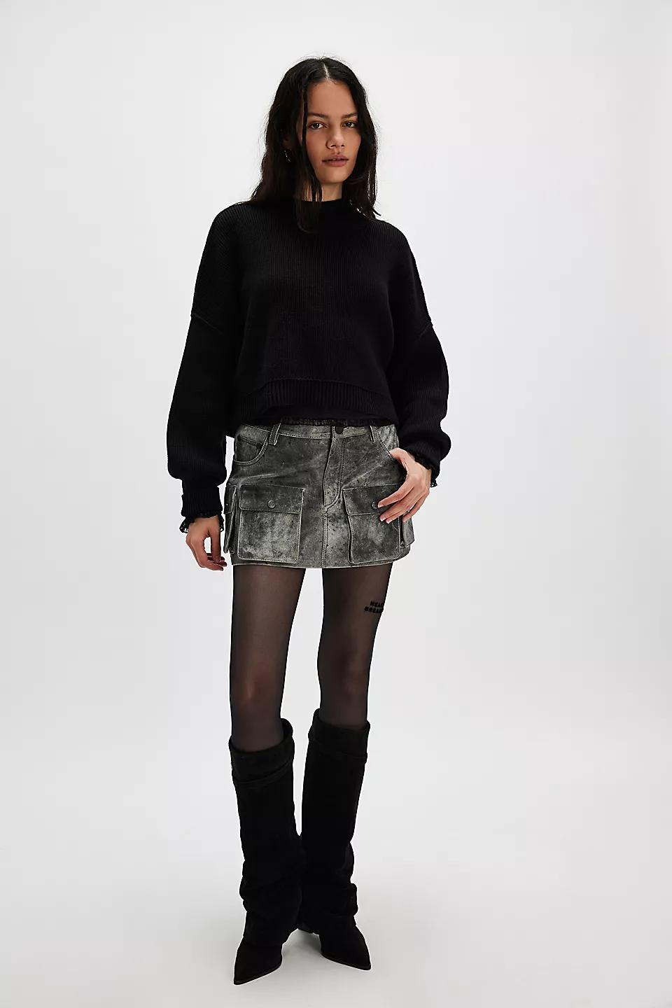 Free People Easy Street Crop Pullover Product Image