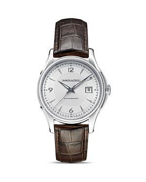 Hamilton Jazzmaster Viewmatic Brown Leather Automatic Watch Product Image