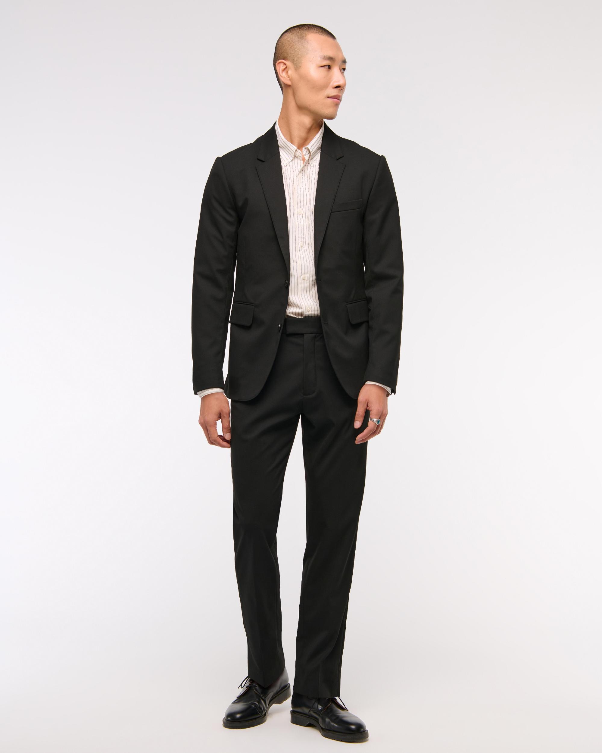 The A&F Collins Tailored Slim Blazer Product Image