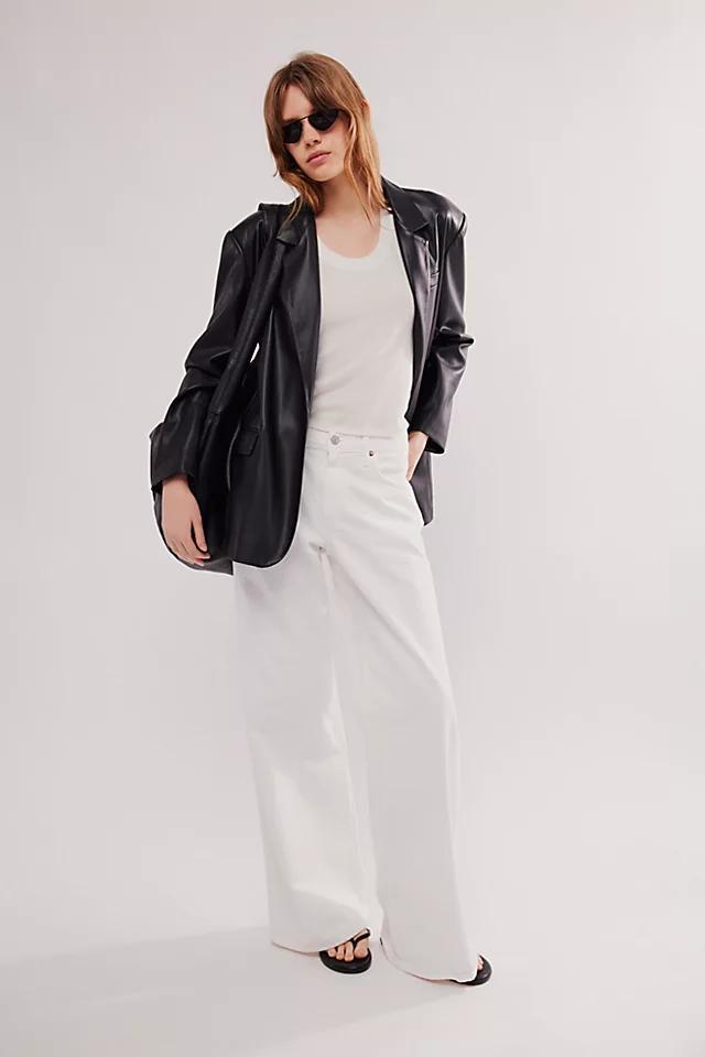 AGOLDE Clara Low-Rise Baggy Flare Jeans Product Image