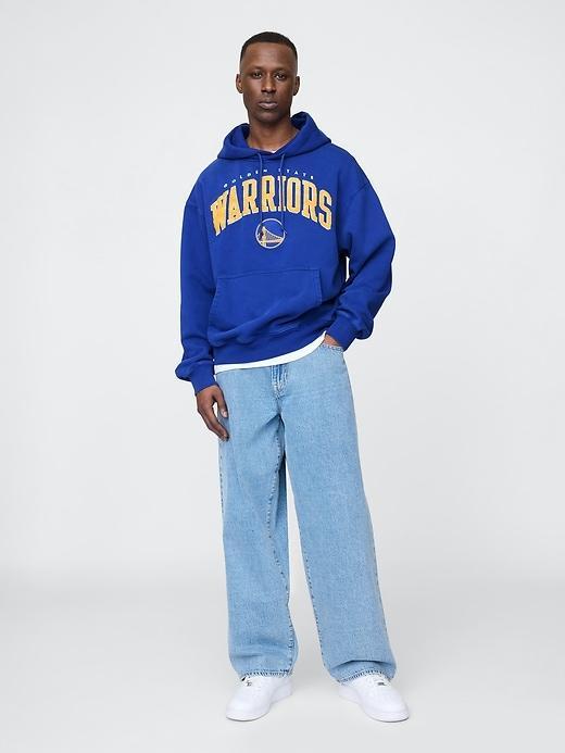 NBA Golden State Warriors Logo Heavyweight Hoodie Product Image
