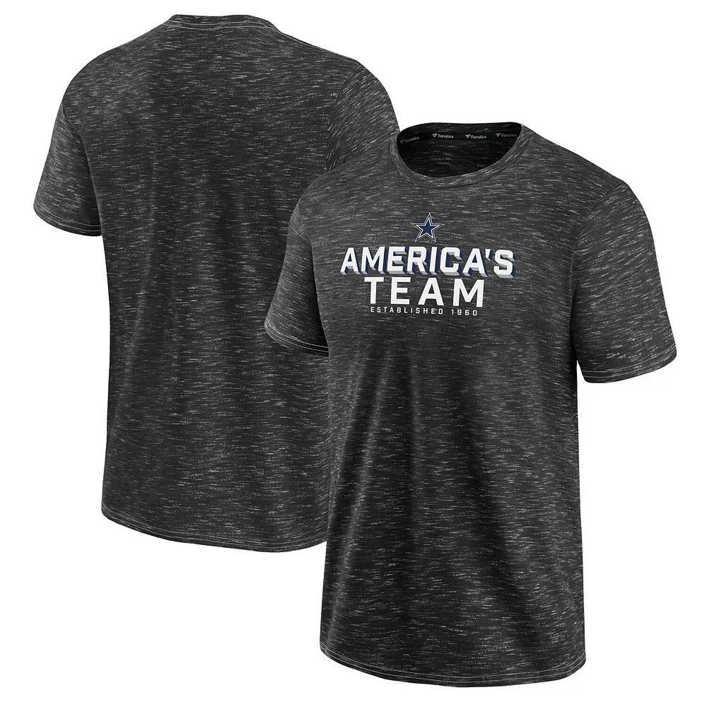 Men's Fanatics Branded Charcoal Dallas Cowboys Component T-Shirt, Size: Large Product Image