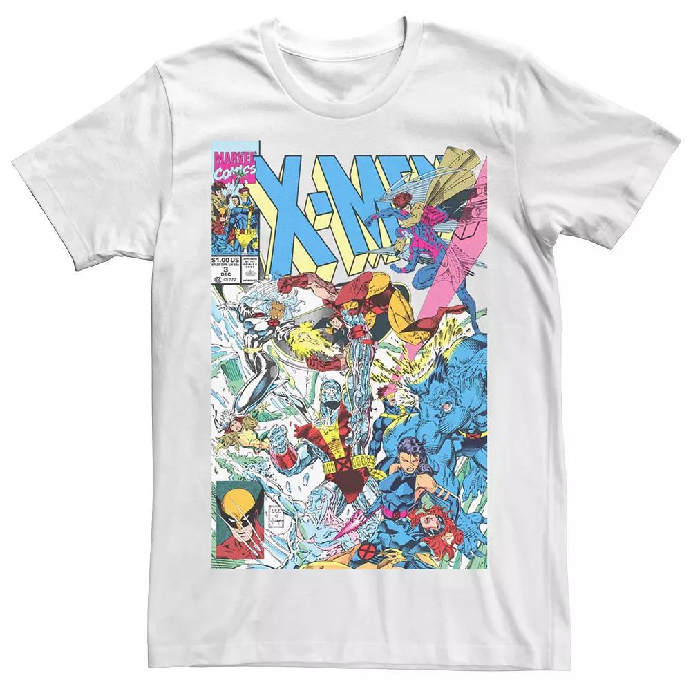Big & Tall Marvel X-Men Blast Poster Tee, Men's, Size: XLT, White Product Image