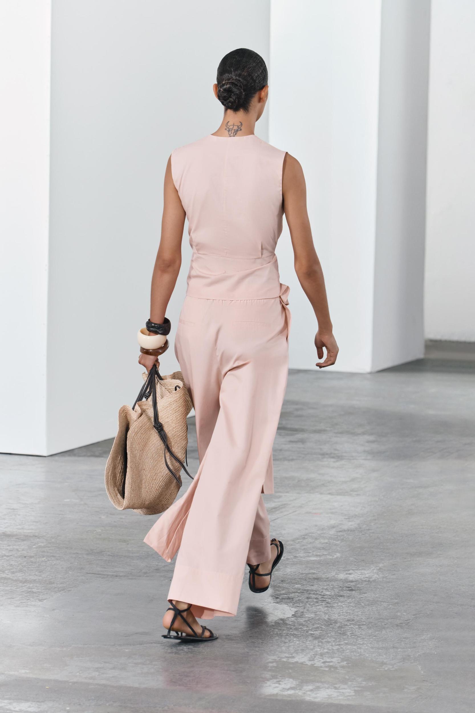 TIED POPLIN TOP ZW COLLECTION Product Image