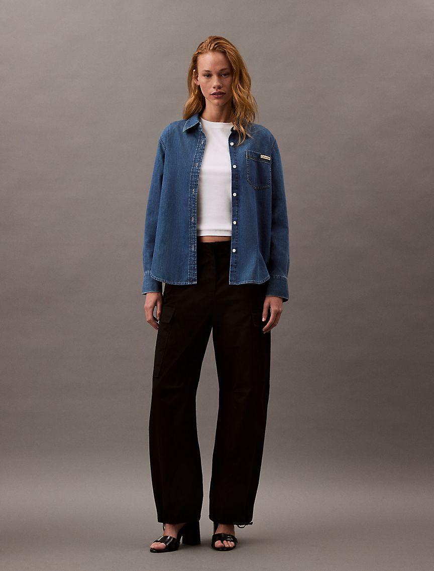 Classic Denim Shirt Product Image