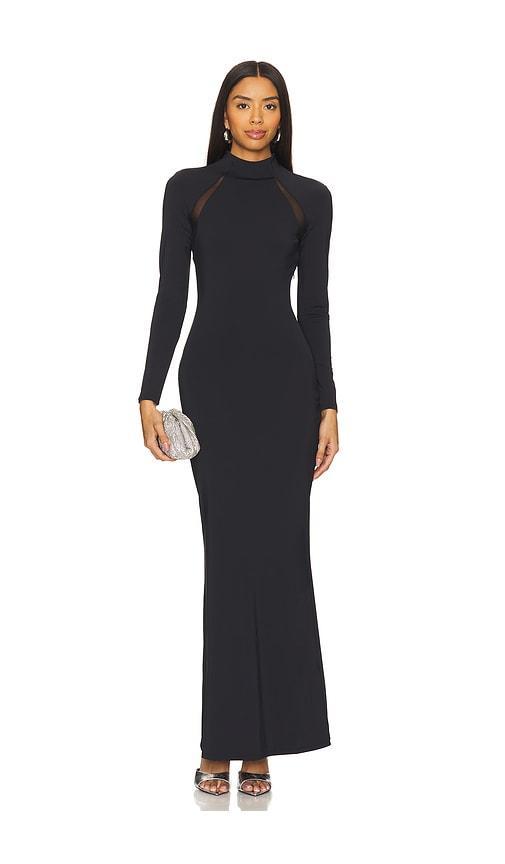 Krystal Maxi Dress With Mesh Paneling SER.O.YA Product Image