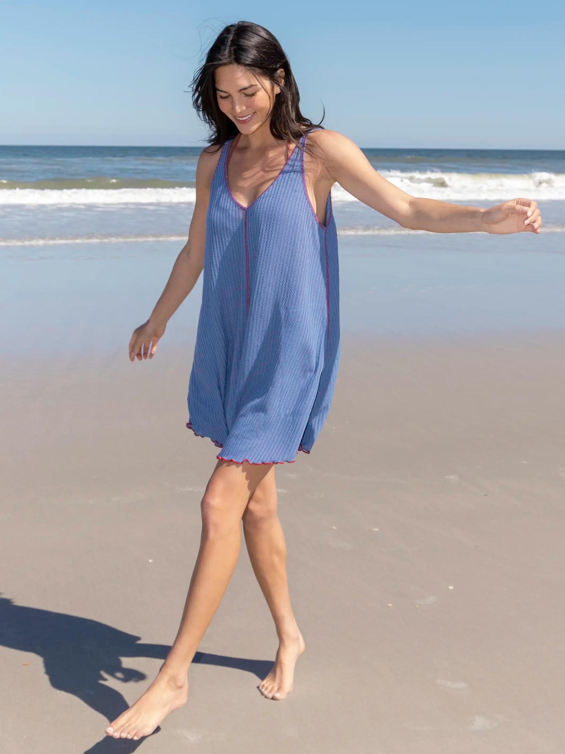 Sunny Days Dress - Blue Product Image