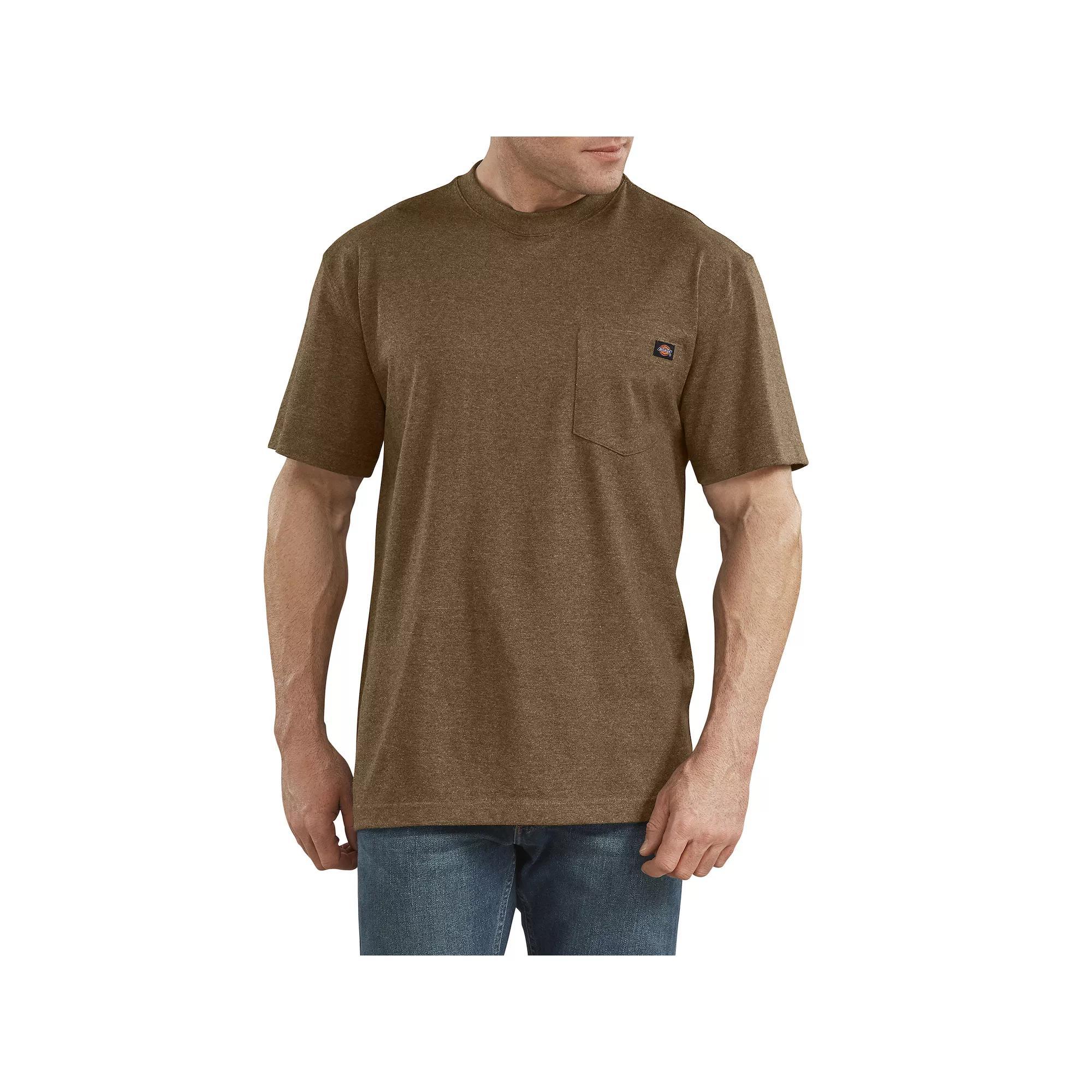 Men's Dickies Heavyweight Crewneck Tee, Size: Large, Limoges Single Dye Product Image
