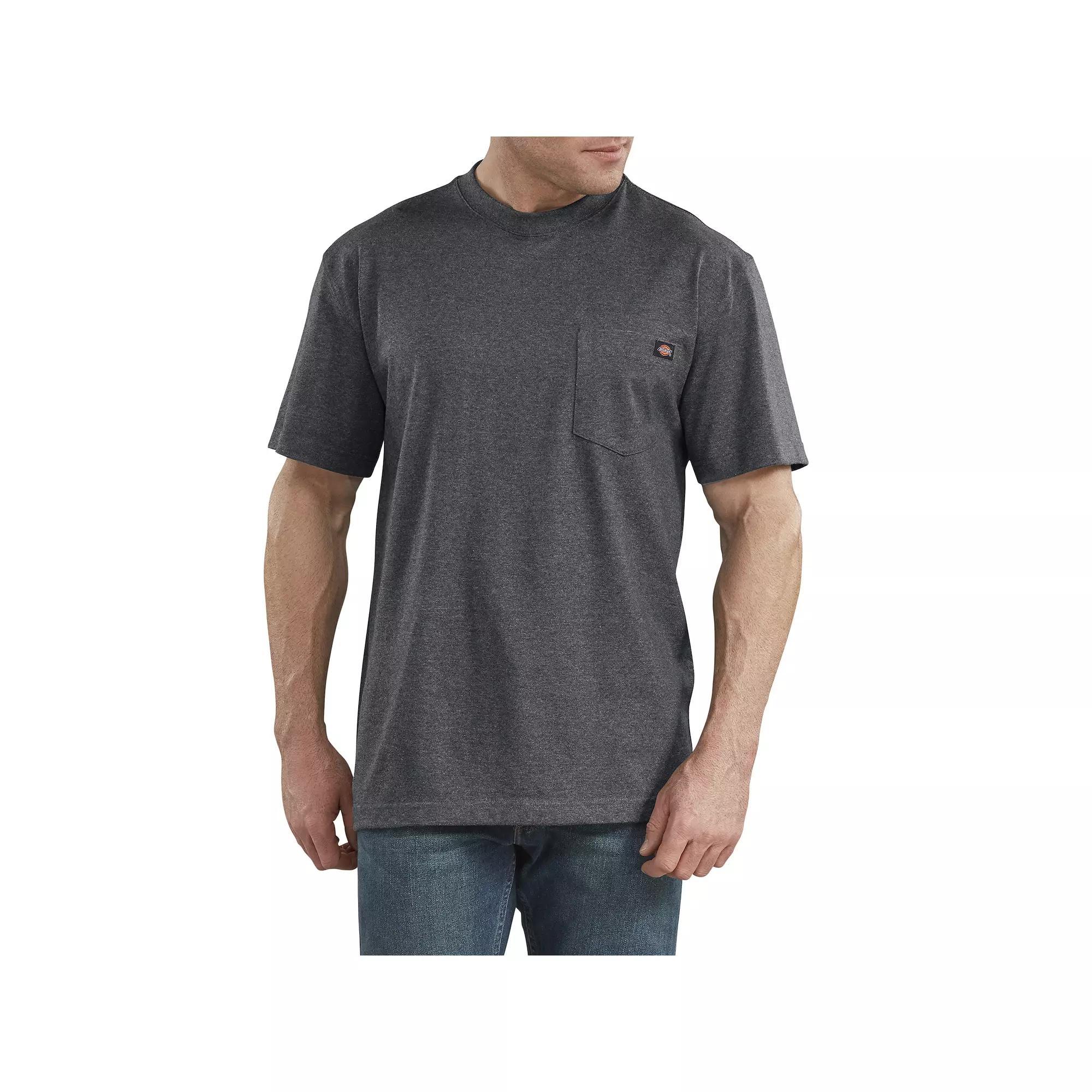 Men's Dickies Heavyweight Crewneck Tee, Size: Large, Limoges Single Dye Product Image