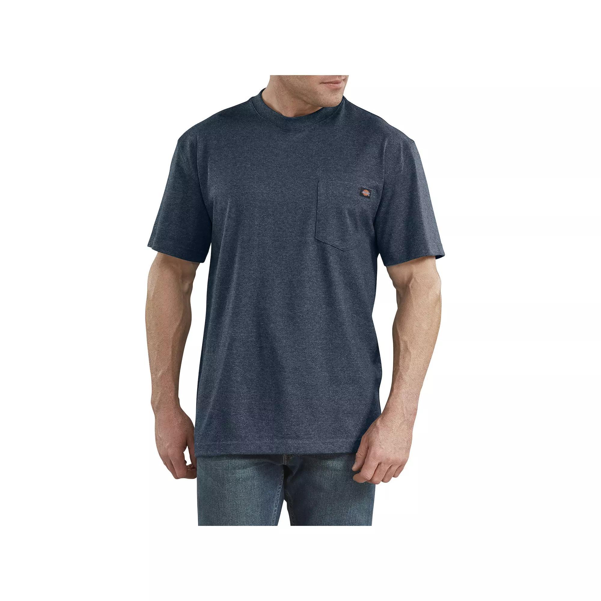 Men's Dickies Heavyweight Crewneck Tee, Size: Large, Limoges Single Dye Product Image