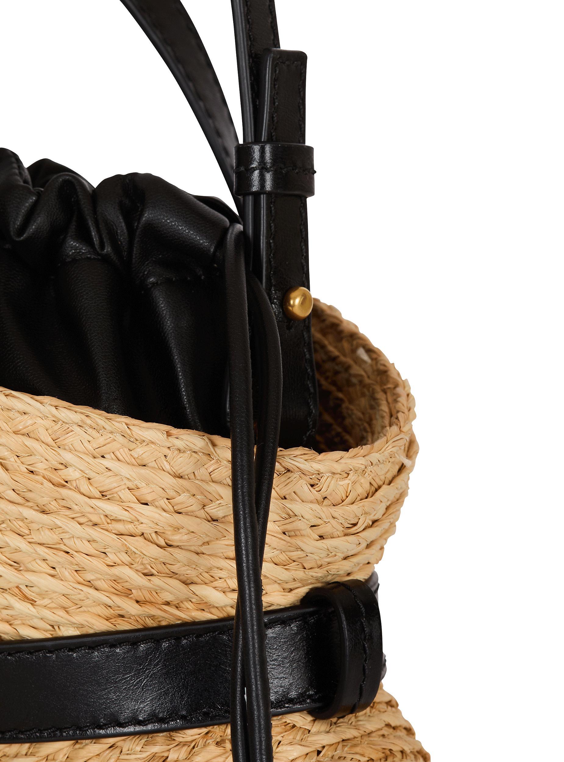 Shuffle Mini bag in raffia  Product Image
