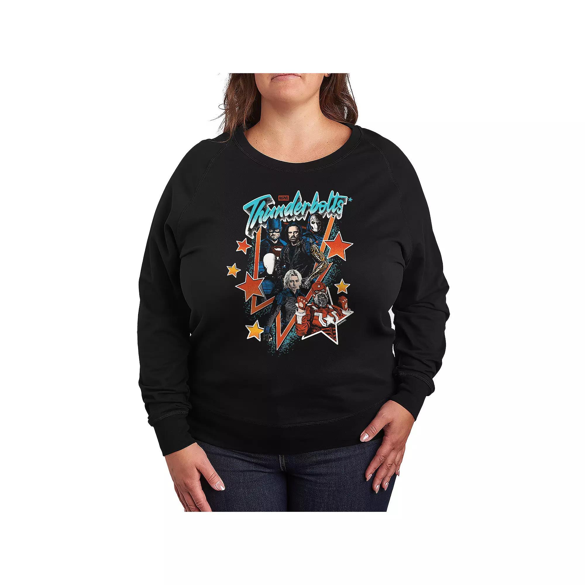 Disneys Snow White Plus Size Just One Bite French Terry Long Sleeve Tee, Womens Product Image