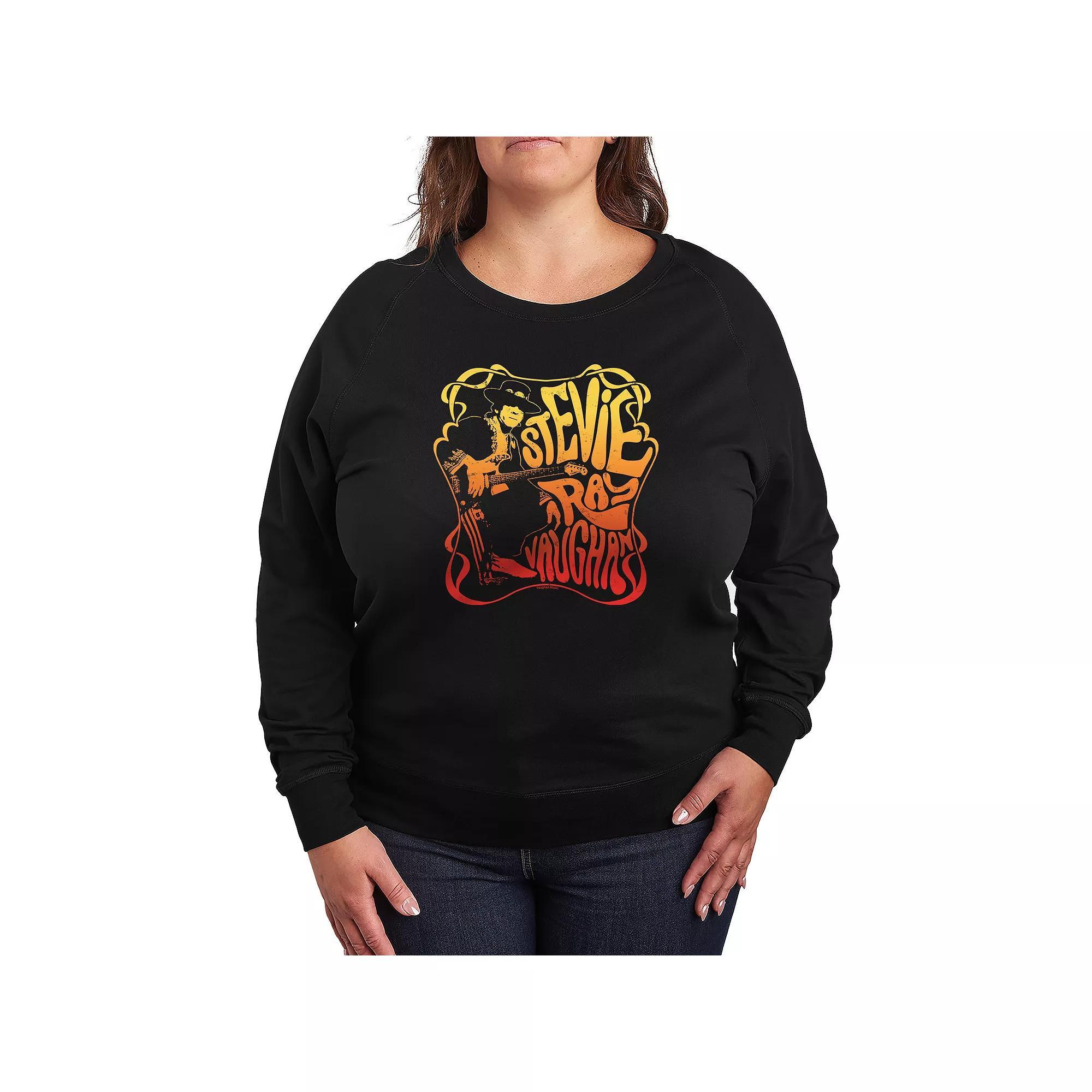 Plus Size Wicked Elphaba Wicked Witch French Terry Long Sleeve Tee, Womens Product Image