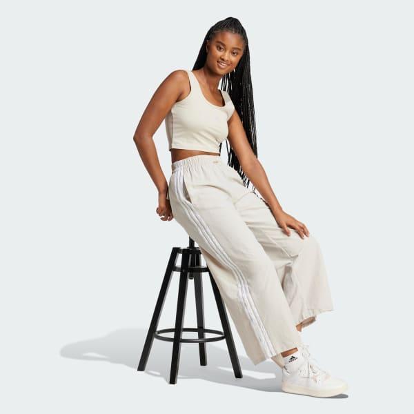 Womens adidas Essentials Small Logo Slim-Fit Sportswear Tank Top Green Strata White Product Image