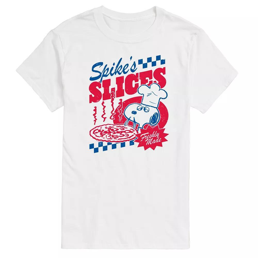 Mens Peanuts Spikes Slices Graphic Tee Product Image
