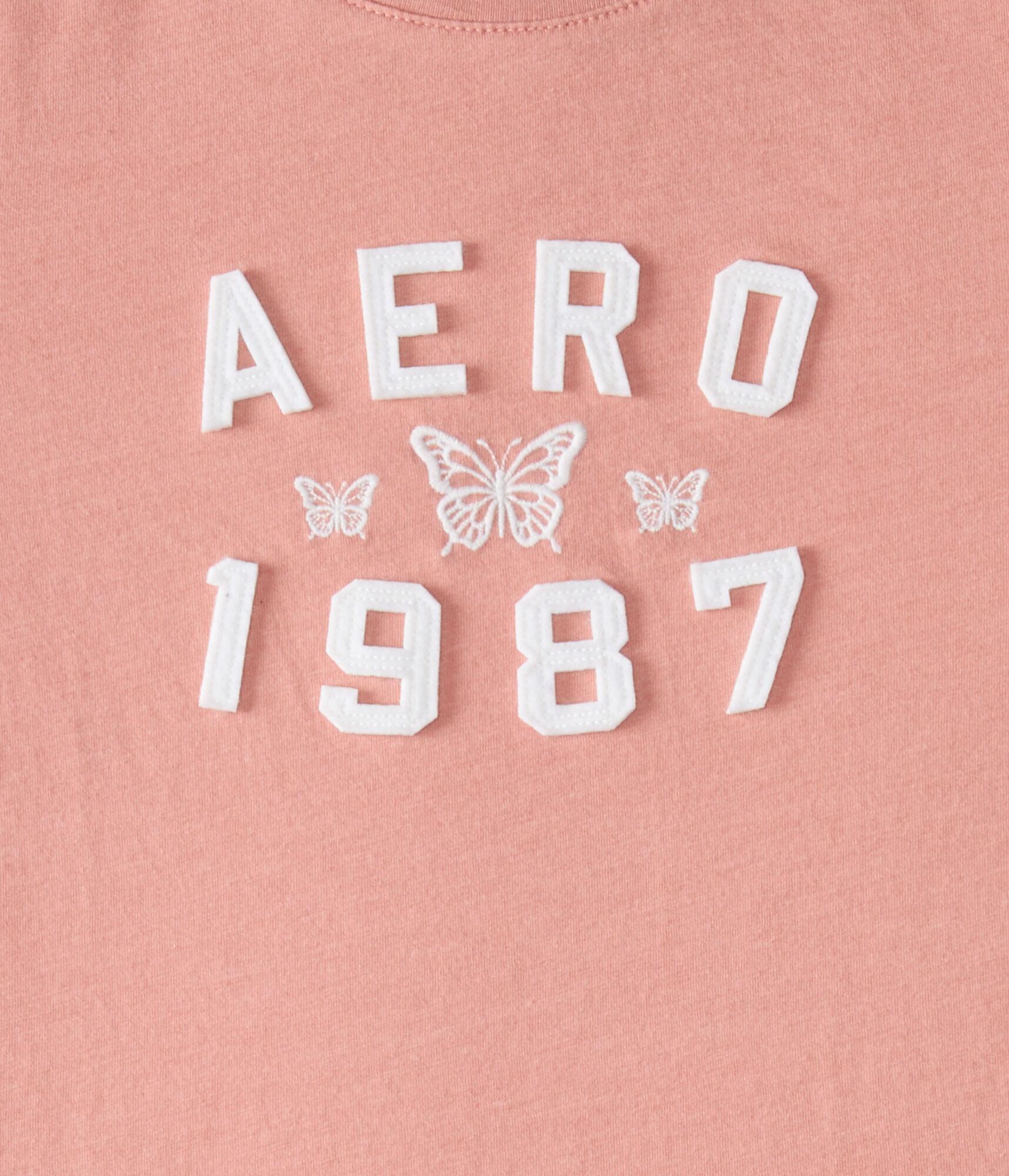 Aero 1987 Butterfly Appliqué Graphic Tee Product Image