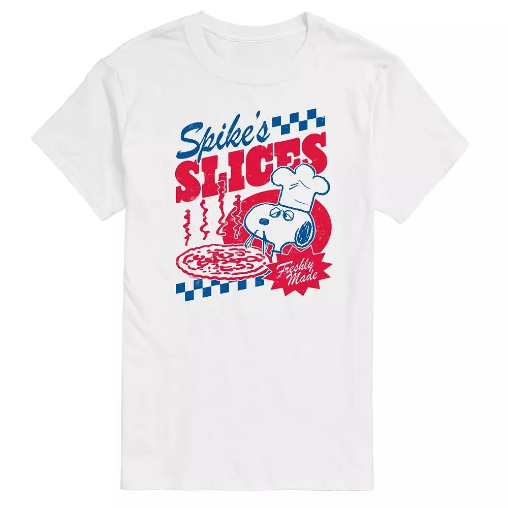 Mens Peanuts Spikes Slices Graphic Tee Product Image