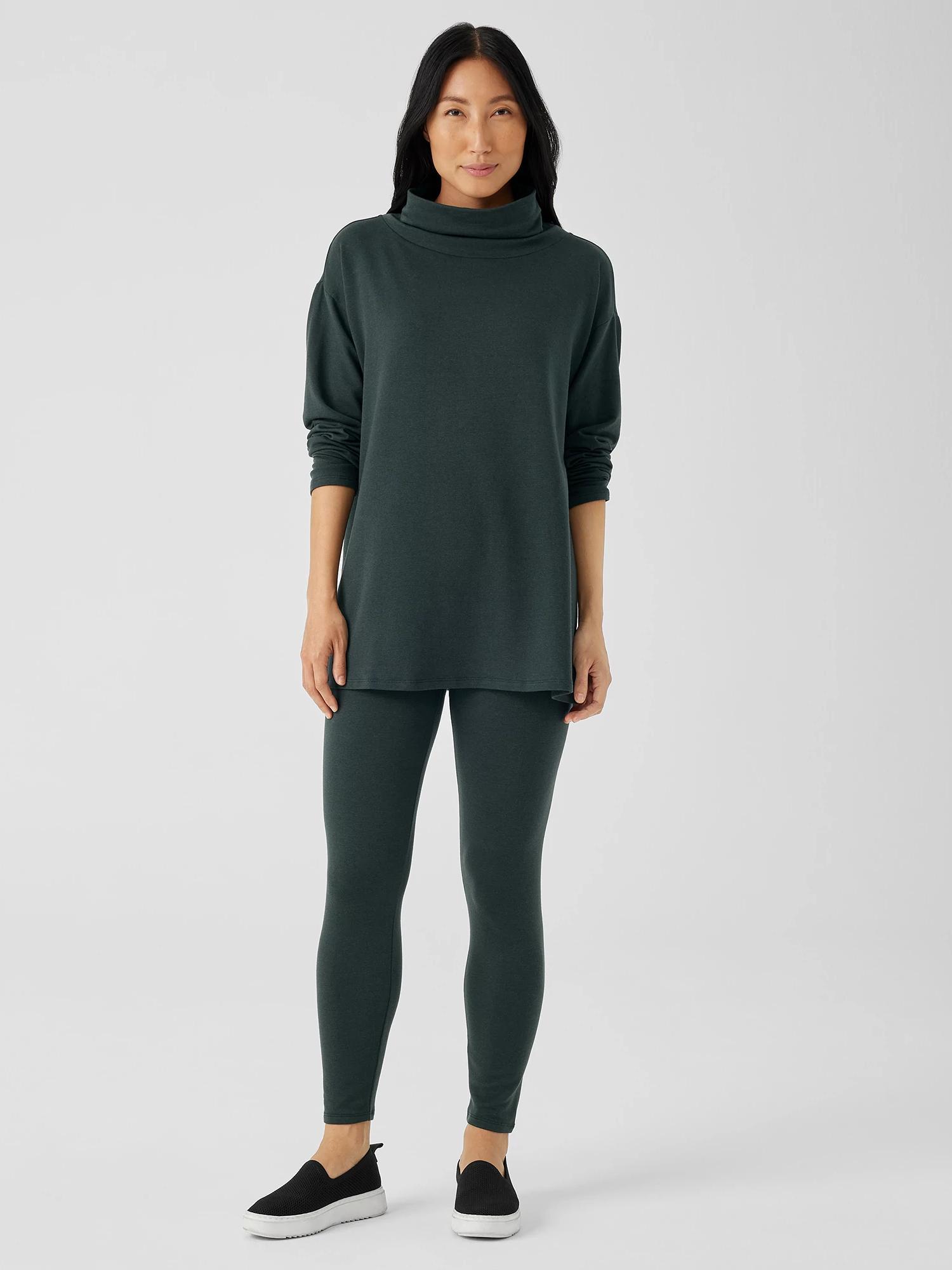 Cozy Brushed Terry Hug High-Waisted Leggings Product Image