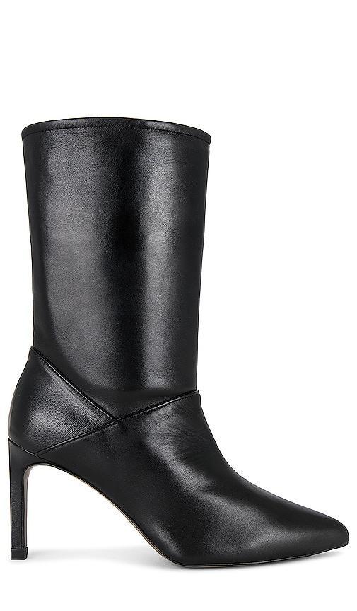 AllSaints Orlana Shimmer Boots Silver) Women's Boots Product Image