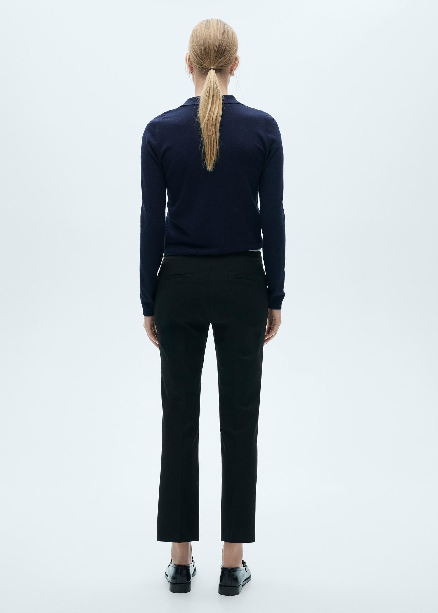 Flared flowing pants - Women | MANGO USA Product Image