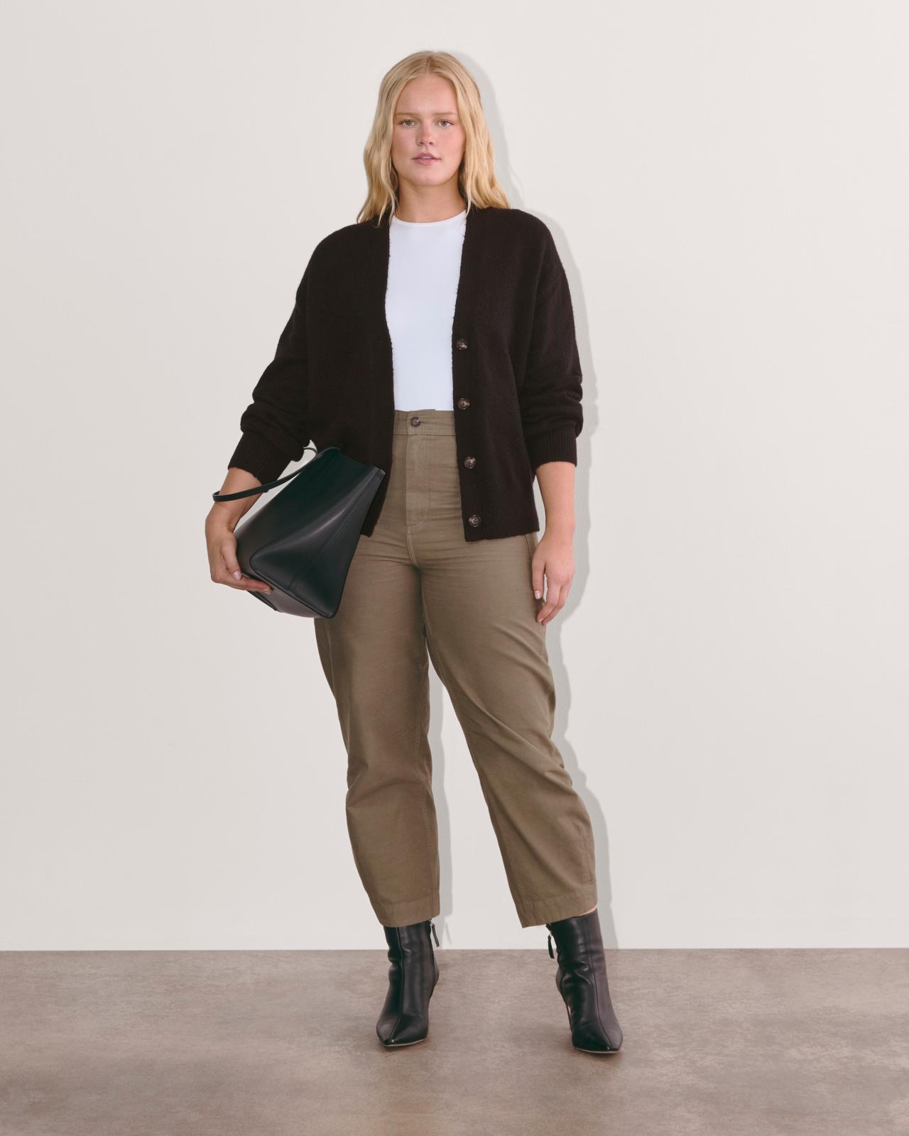 The Cocoon Cardigan in Plush Cotton Product Image