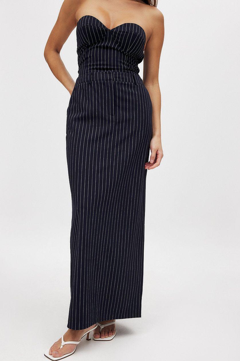 Striped Maxi Skirt Product Image