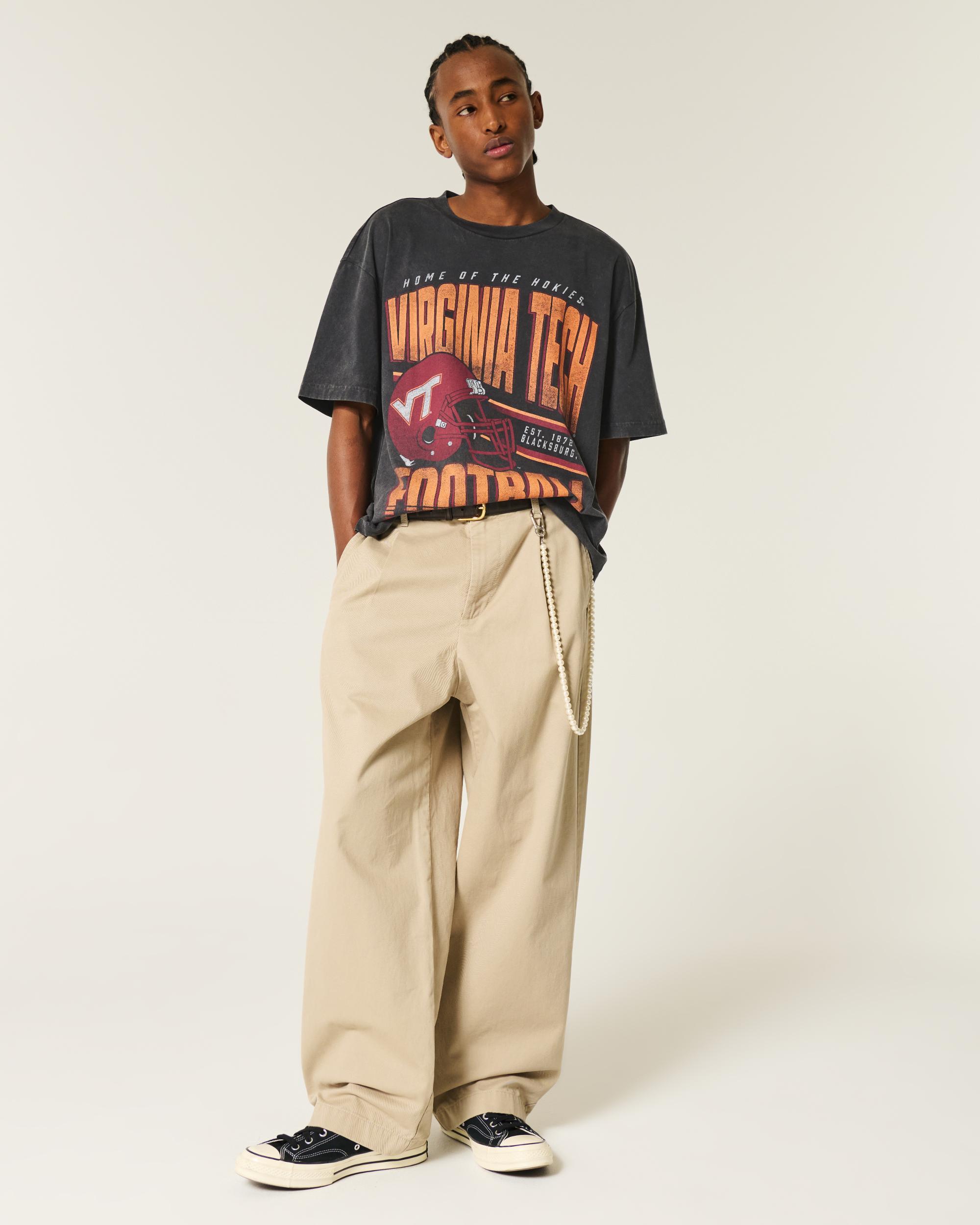 Boxy Virginia Tech Hokies Graphic Tee Product Image