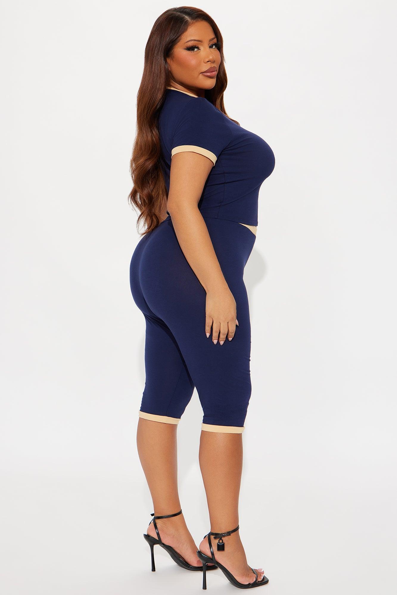 Los Angeles 97' Capri Set - Blue/combo Product Image
