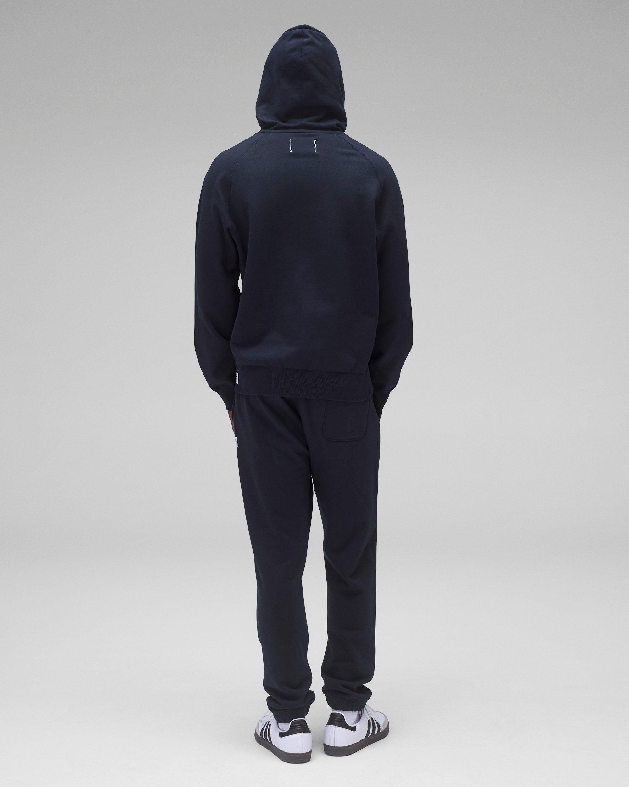 Midweight Terry Slim Zip Hoodie Male Product Image