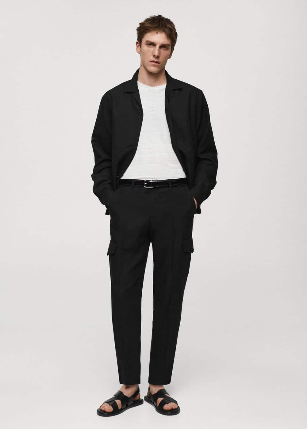 Mens Standard Flannel Chino Pants Product Image