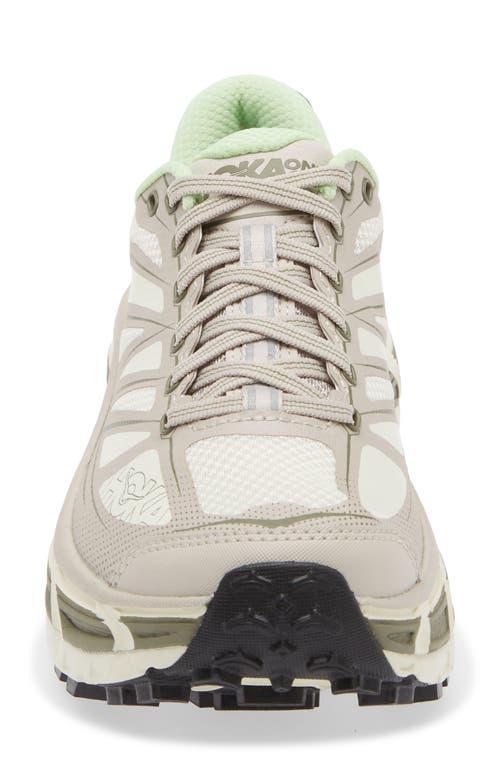 HOKA Gender Inclusive Mafate Speed 2 Sneaker in Putty /Eucalyptus at Nordstrom, Size 8.5 Women's Product Image