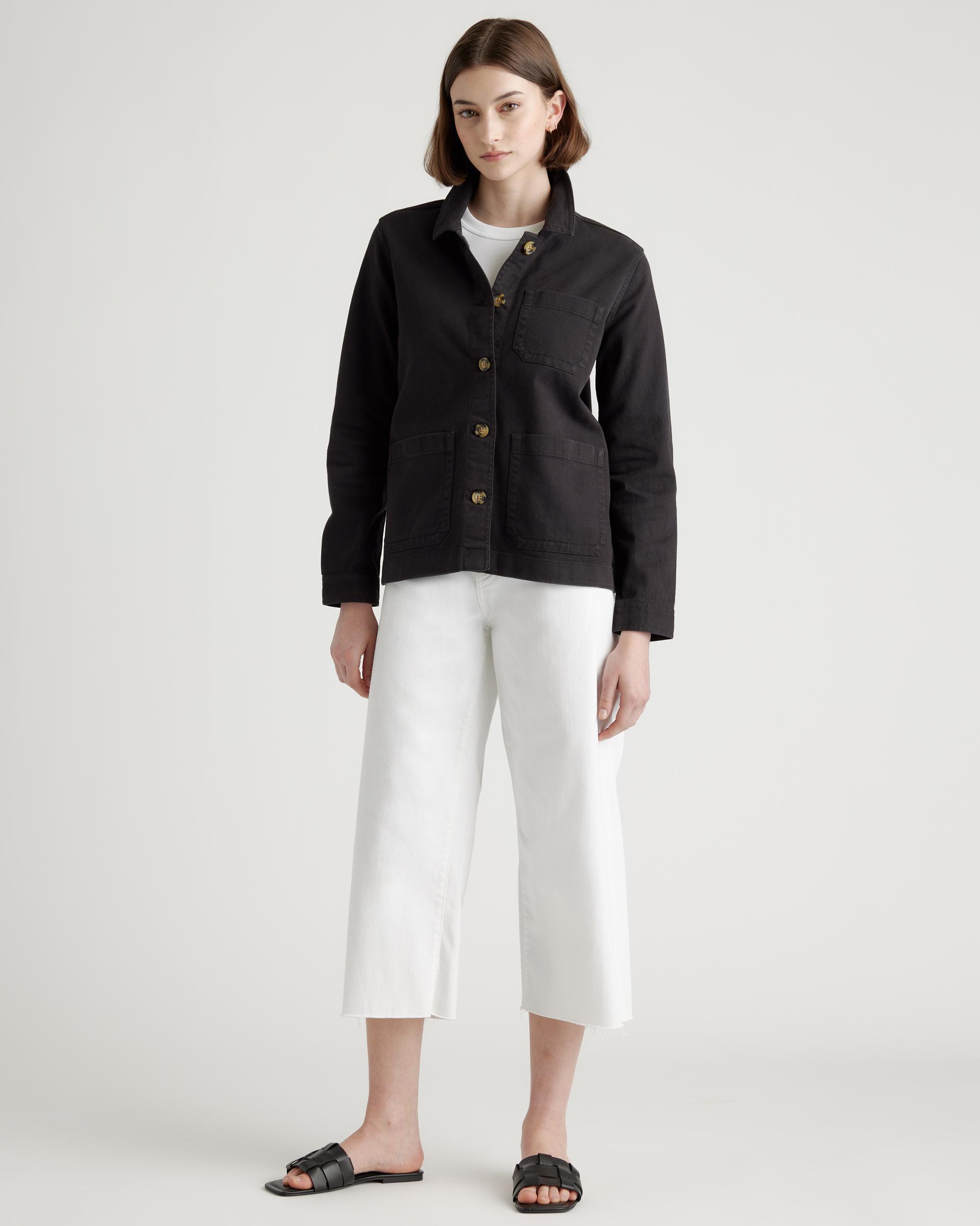 Quince | Women's Organic Comfort Stretch Chore Jacket Organic Cotton Product Image