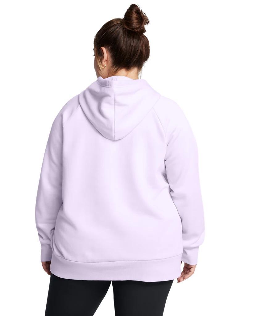 Women's UA Rival Fleece Glitter Big Logo Hoodie Product Image