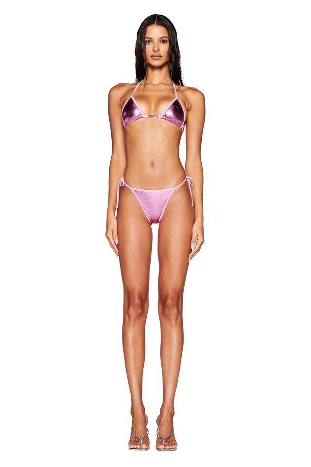 ALOHI BIKINI BOTTOM - PINK Product Image