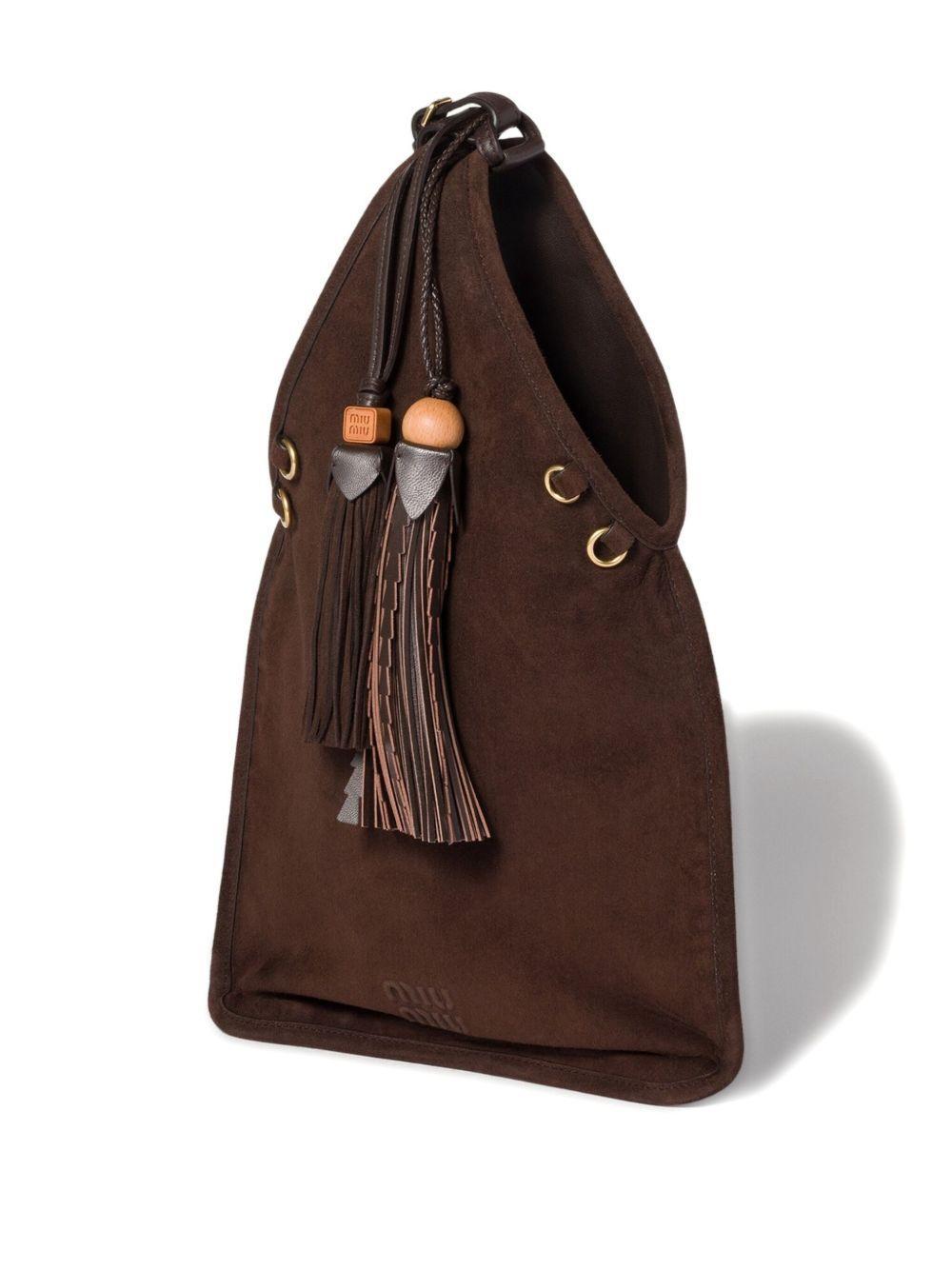 tassel-embellished tote bag Product Image