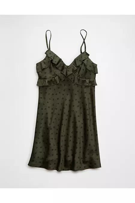 AE Ruffle Mini Slip Dress Women's Product Image