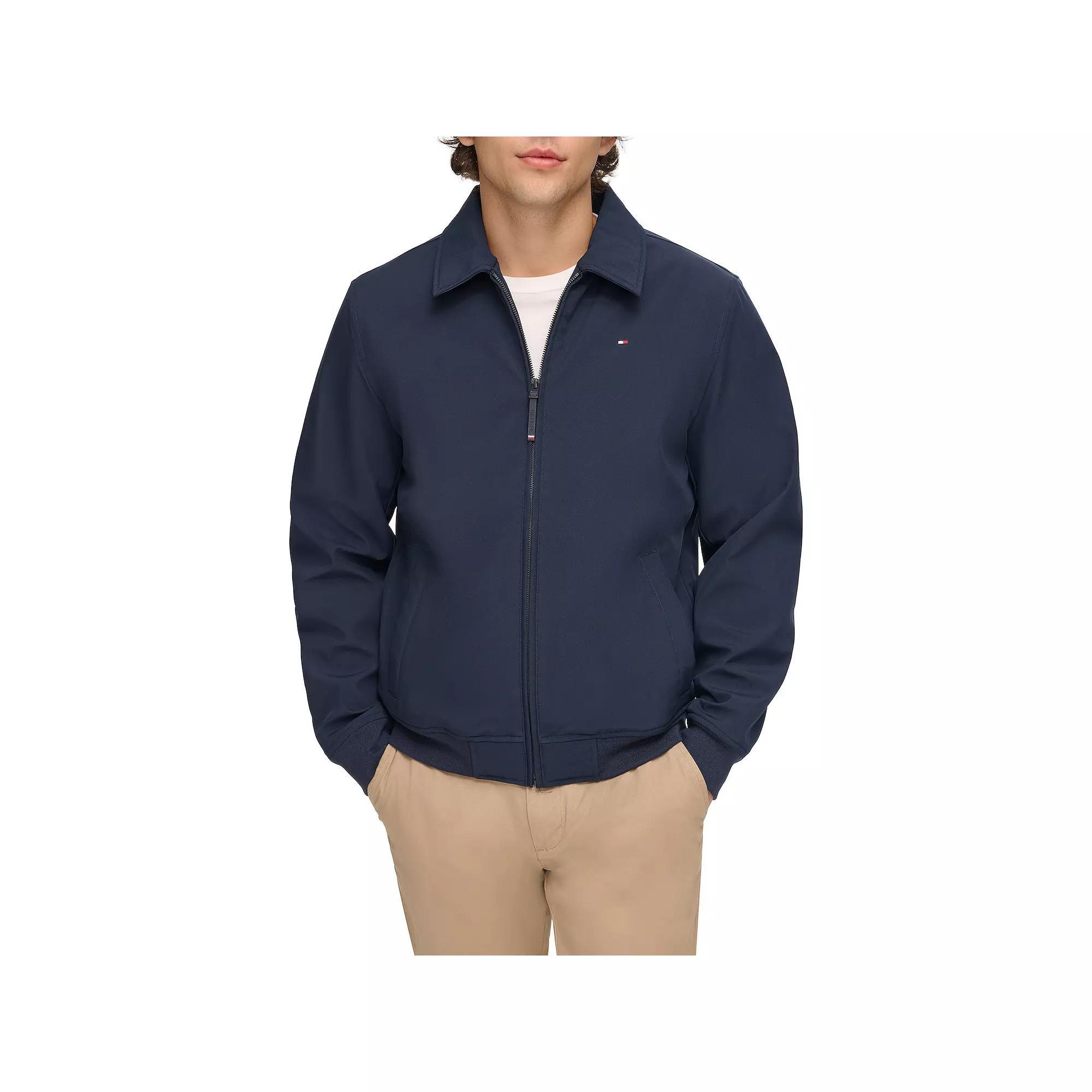 Men's Tommy Hilfiger Softshell Jacket, Size: XL, Grey Gray Product Image