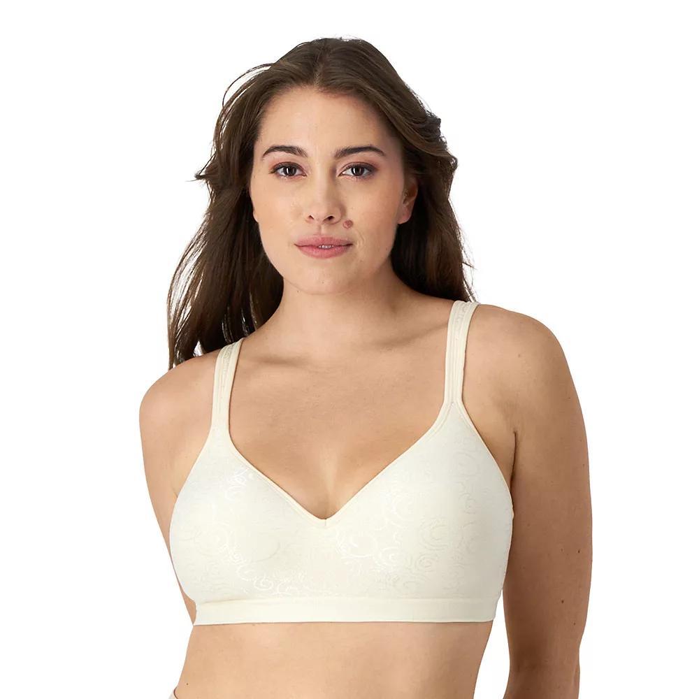 Bali Comfort Revolution Wireless Bra DF3463, Adult Unisex, Size: 36 C, Light Beige Swirl Product Image