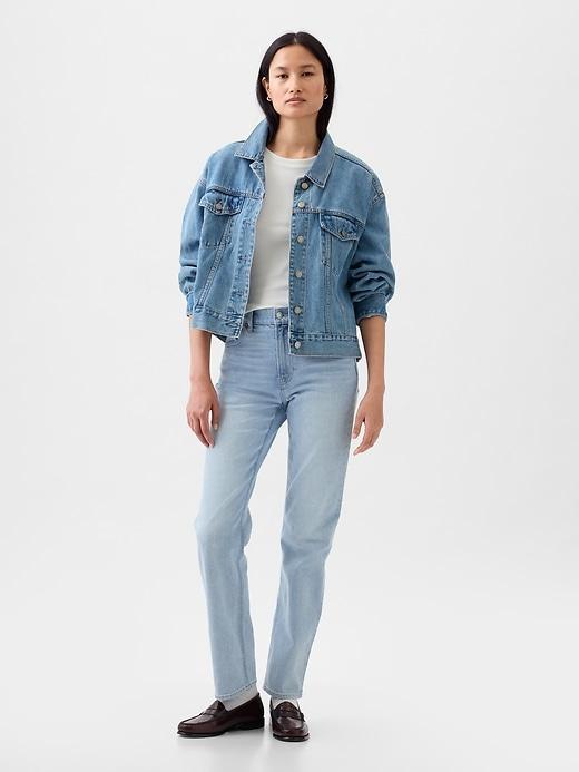 High Rise &apos;90s Straight Jeans Product Image
